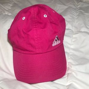 Pink Adidas hat